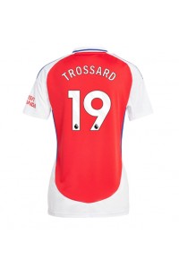 Fotbalové Dres Arsenal Leandro Trossard #19 Dámské Domácí Oblečení 2024-25 Krátký Rukáv